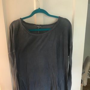 Easy long sleeve waffle shirt